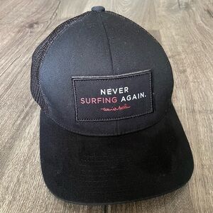 Travis Mathew Black Trucker Hat